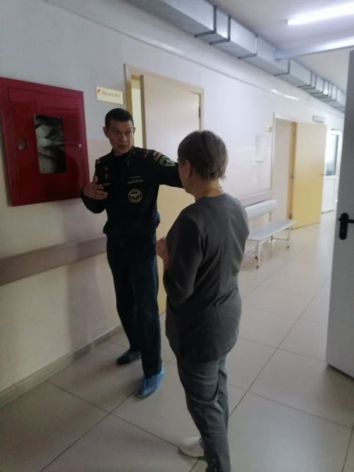В Нурлатской ЦРБ усилены меры пожарной безопасности