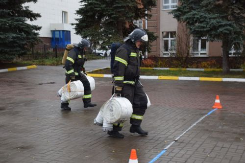 В Нурлате соревновались спасатели (фоторепортаж)