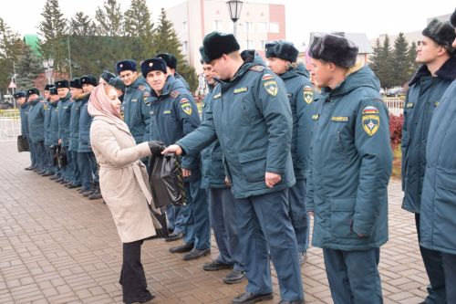 В Нурлате соревновались спасатели (фоторепортаж)
