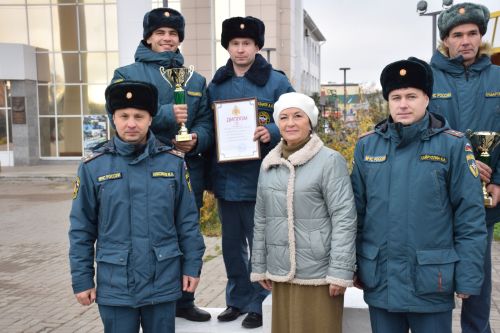 В Нурлате соревновались спасатели (фоторепортаж)