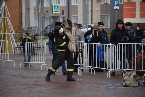 В Нурлате соревновались спасатели (фоторепортаж)