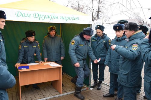 В Нурлате соревновались спасатели (фоторепортаж)