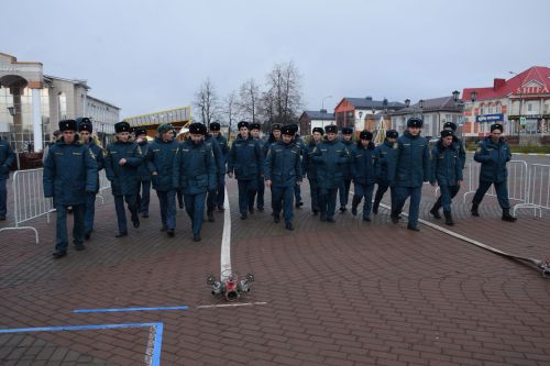 В Нурлате соревновались спасатели (фоторепортаж)