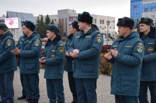 В Нурлате соревновались спасатели (фоторепортаж)