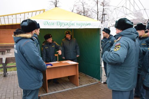 В Нурлате соревновались спасатели (фоторепортаж)