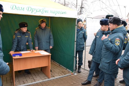 В Нурлате соревновались спасатели (фоторепортаж)