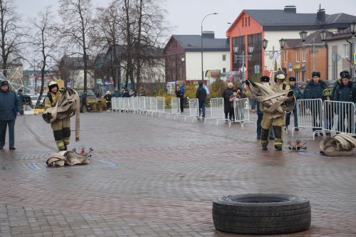 В Нурлате соревновались спасатели (фоторепортаж)