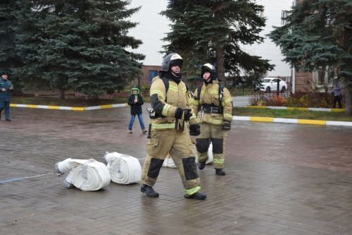 В Нурлате соревновались спасатели (фоторепортаж)