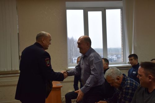 В Нурлатском отделении Госавтоинспекции чествовали ветеранов службы