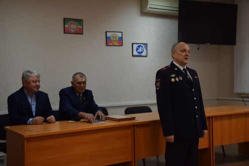 В Нурлатском отделении Госавтоинспекции чествовали ветеранов службы