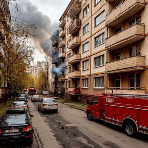 Загромождение проезда у дома: как это мешает пожарным и что делать