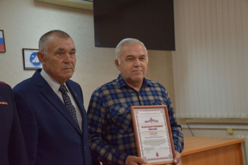 В Нурлатском отделении Госавтоинспекции чествовали ветеранов службы
