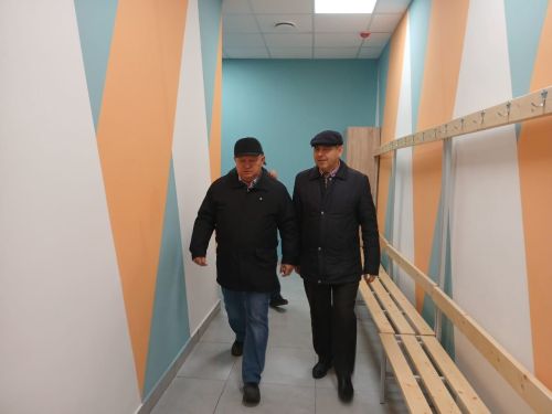 В Нурлатском районе проконтролировали ход работ на значимых социальных объектах