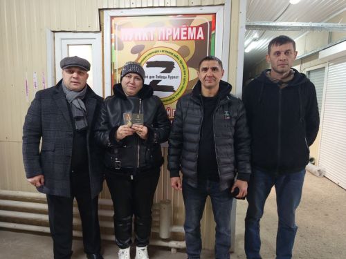 Мать героя получила орден Мужества, которым посмертно наградили ее сына