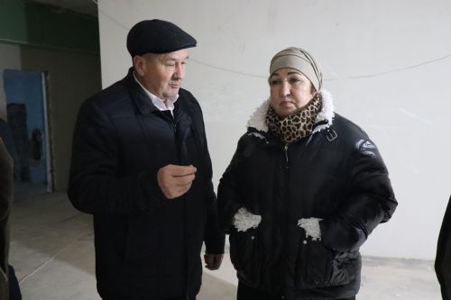 Дамир Ишкинеев рабочее совещание провел на объекте капремонта