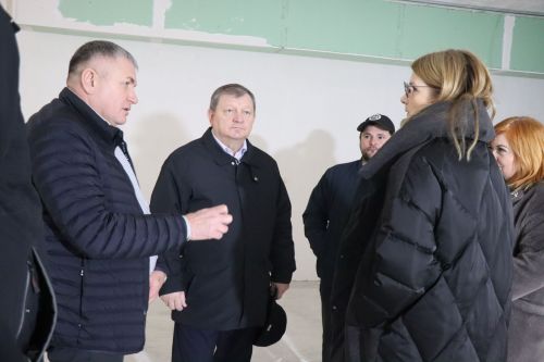 Дамир Ишкинеев рабочее совещание провел на объекте капремонта