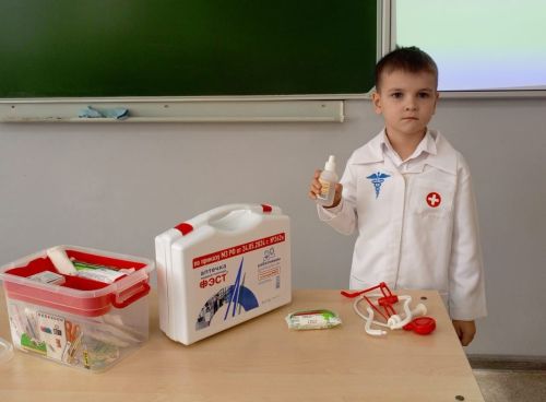 Первоклассники Нурлата изучили азы безопасности