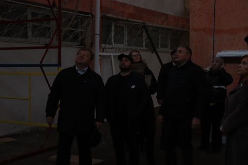 Дамир Ишкинеев рабочее совещание провел на объекте капремонта