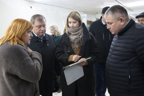 Дамир Ишкинеев рабочее совещание провел на объекте капремонта