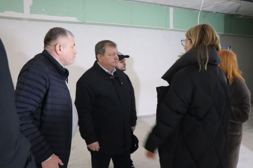 Дамир Ишкинеев рабочее совещание провел на объекте капремонта