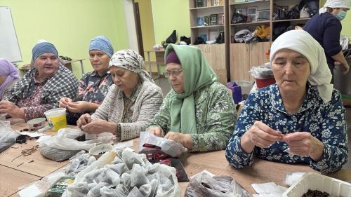 Нурлатские женщины передали бойцам СВО пять тысяч пакетиков душистого чая