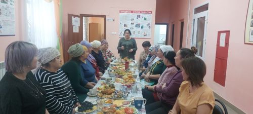 Теплая встреча для мам участников СВО прошла в Бурметьевском сельском доме культуры