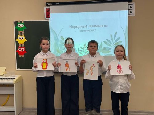 Увлекательный урок народных промыслов в Нурлатской школе