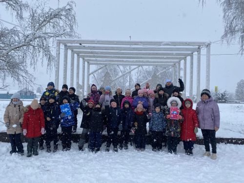 «Зимние яркие игры» прошли в центральном парке села Бурметьево