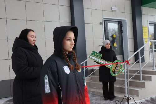 В Нурлате торжественно открыли спортзал городской школы №8 (+фоторепортаж)