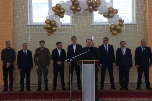В Нурлате торжественно открыли спортзал городской школы №8 (+фоторепортаж)