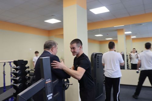 В Нурлате торжественно открыли спортзал городской школы №8 (+фоторепортаж)