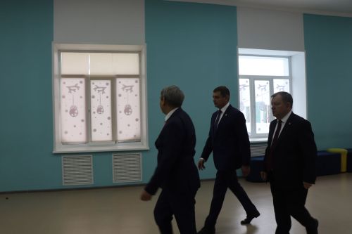 В Нурлате торжественно открыли спортзал городской школы №8 (+фоторепортаж)