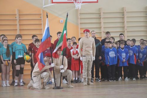 В Нурлате торжественно открыли спортзал городской школы №8 (+фоторепортаж)