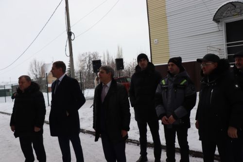 В Нурлате торжественно открыли спортзал городской школы №8 (+фоторепортаж)