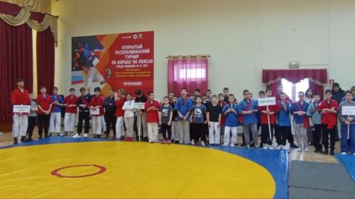 Более 70 борцов сошлись на ковре в Чулпаново