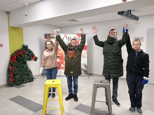 В КДЦ «Грани» Нурлата устроили новогоднее чудо для особенных детей
