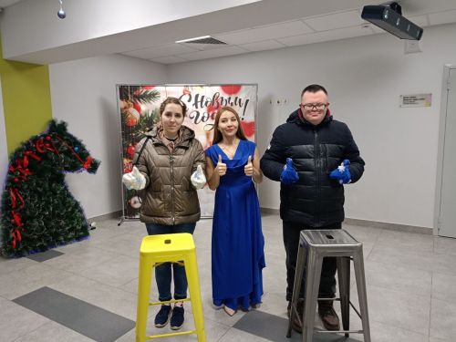 В КДЦ «Грани» Нурлата устроили новогоднее чудо для особенных детей