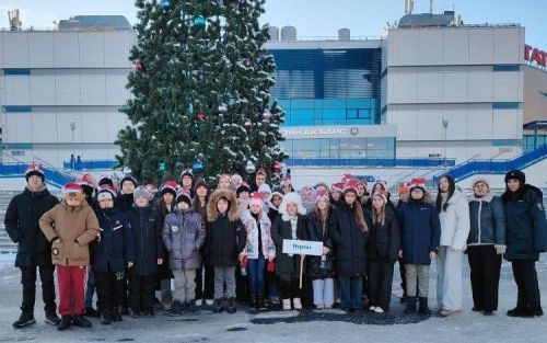 Юные таланты Нурлатского района побывали на главной новогодней елке Татарстана