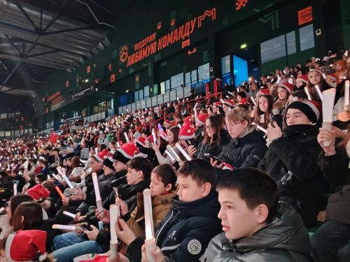 Юные таланты Нурлатского района побывали на главной новогодней елке Татарстана