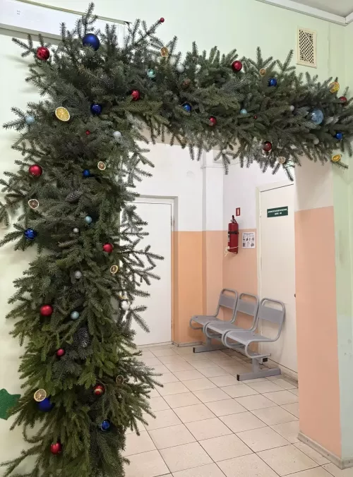 Педиатрическое отделение Нурлатской ЦРБ превратилось в новогоднюю сказку для детей