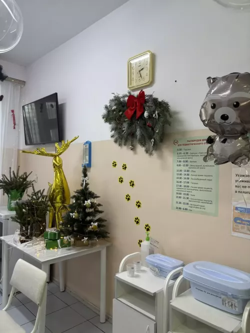 Педиатрическое отделение Нурлатской ЦРБ превратилось в новогоднюю сказку для детей