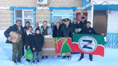 Новогоднее чудо в Романовке: дети получили подарки от афганцев и фонда «Всё для Победы.Нурлат»