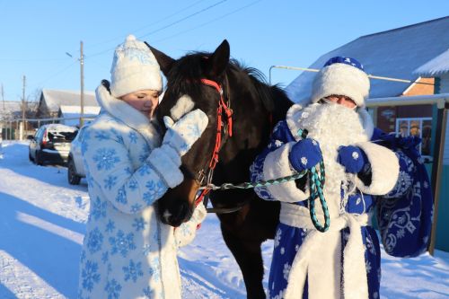 Семья Сатдаровых: Пусть год Лошади принесет мир и благополучие!