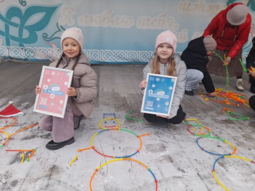 «Сэлэт» подарила городу первый снеговик и новогоднее настроение