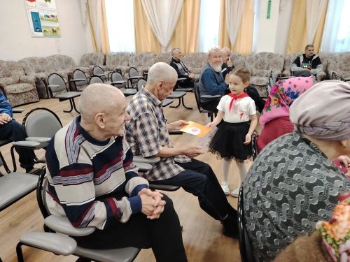 Дети «Движения Первых» подарили праздник сердца Нурлатскому дому-интернату