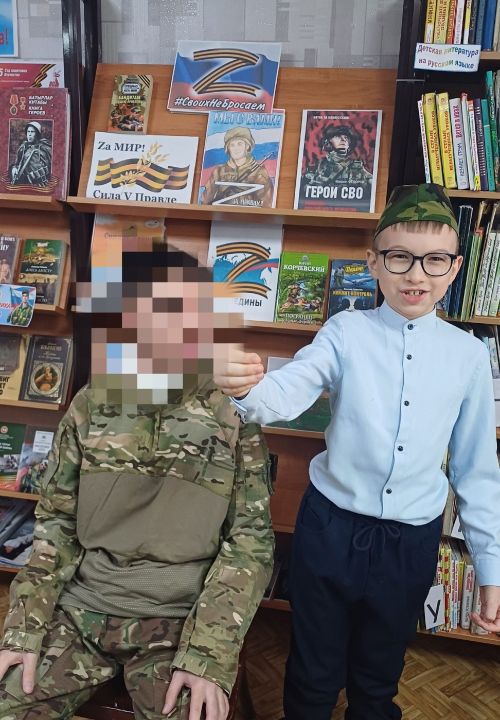 Нурлатские школьники встретились с участником спецоперации