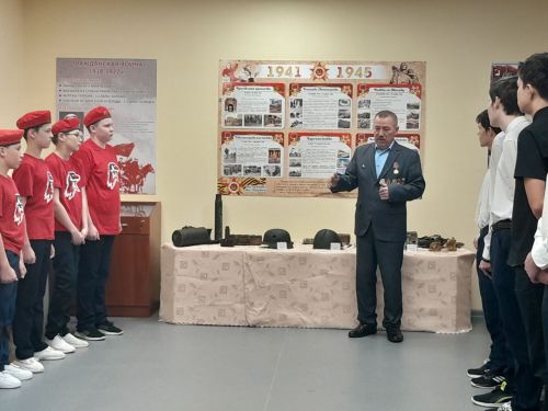 Патриотическая встреча с участником Афганской войны прошла в Якушкинской школе