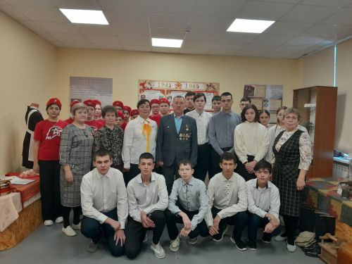 Патриотическая встреча с участником Афганской войны прошла в Якушкинской школе