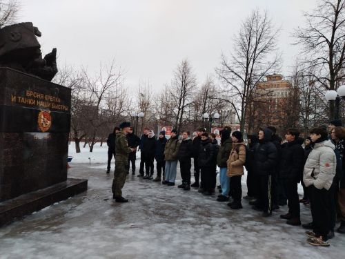 Студенты Нурлатского аграрного техникума побывали на Дне открытых дверей в Казанском танковом военном училище