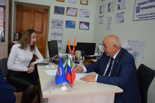 В Нурлате Шамил Ягудин провел очередной прием граждан